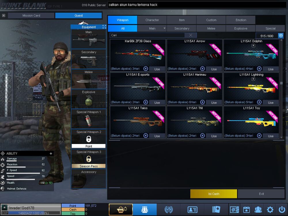 m1 fulltitle quickchange 40hari invent 500++ - foto tambahan